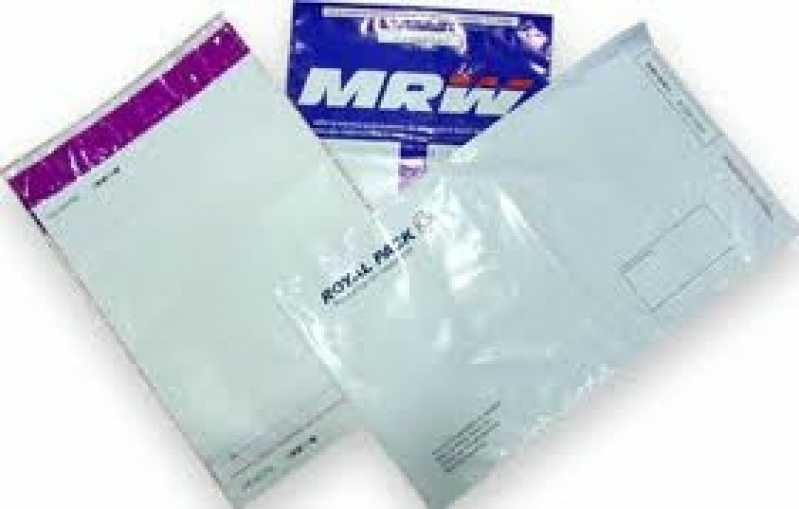 Envelope Plástico Adesivo de Segurança