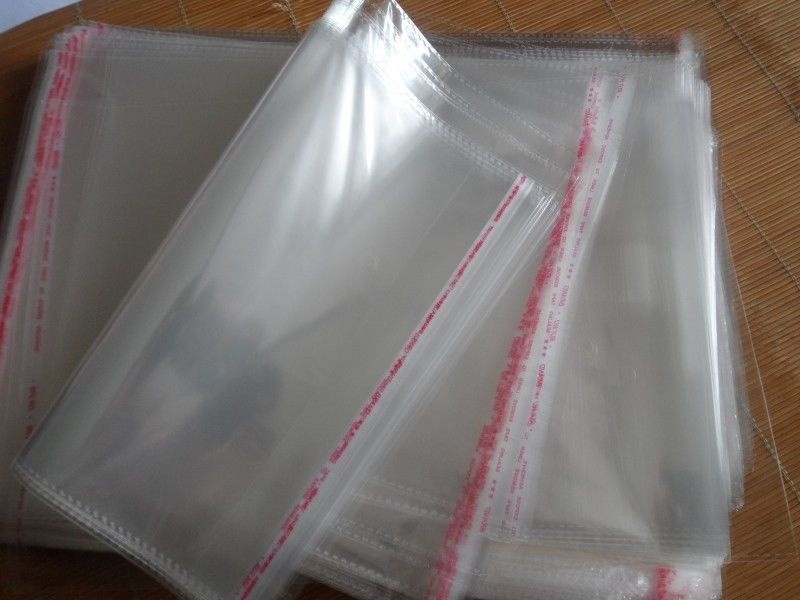 Envelope Plástico Transparente Auto Adesivo