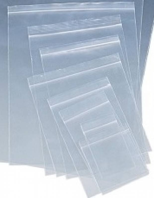 Saco Plástico para Embalagem Transparente
