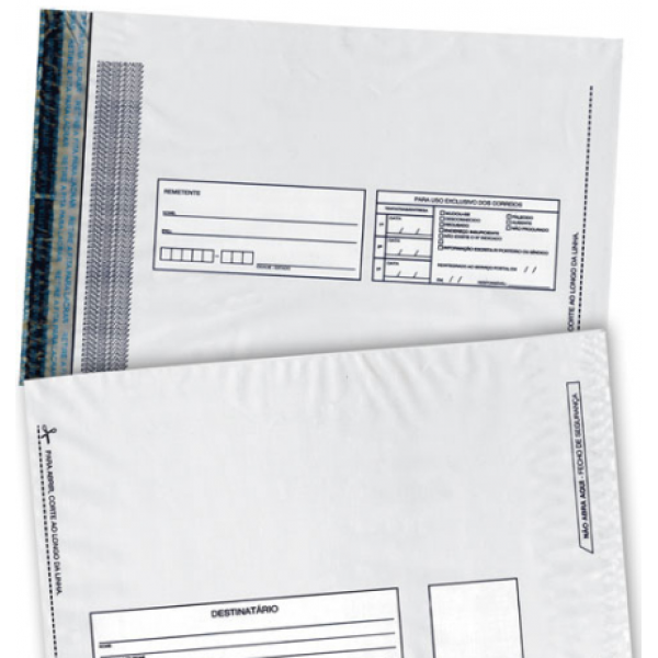Envelopes de Segurança com Fita Adesiva Permanente