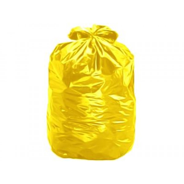 Saco de Lixo Amarelo